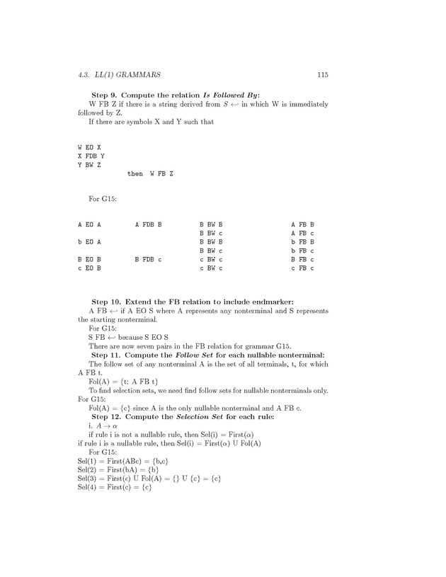 Compiler Design: Theory, Tools, and Examples - Page 115